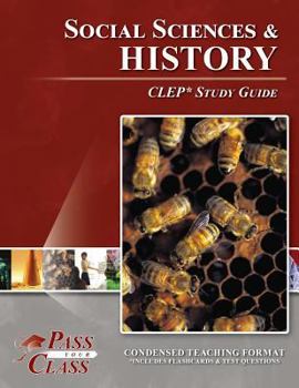 Paperback Social Sciences and History CLEP Test Study Guide Book