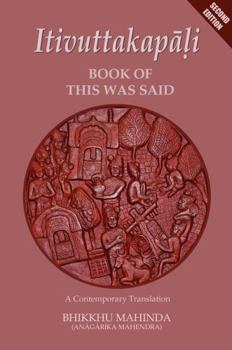 Paperback Itivuttakapali - Book of This Was Said Book
