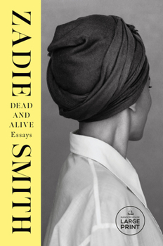 Paperback Dead and Alive: Essays [Large Print] Book