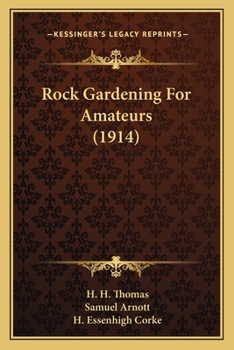 Paperback Rock Gardening For Amateurs (1914) Book