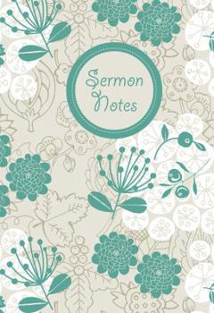 Spiral-bound Sermon Notes (Young Woman Design) Book