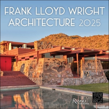 Calendar Frank Lloyd Wright Architecture 2025 Wall Calendar Book