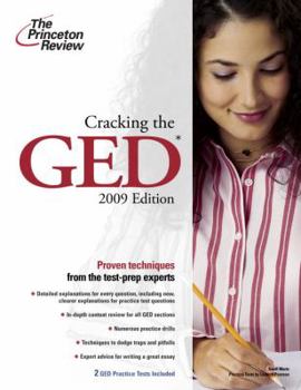 Paperback Cracking the GED, 2009 Edition (College Test Preparation) Book