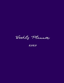 Weekly Planner 2020: 2020 Nurses Weekly Organizer