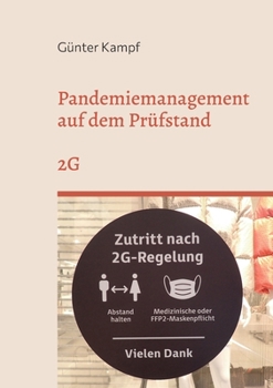Paperback Pandemiemanagement auf dem Prüfstand: 2g [German] Book