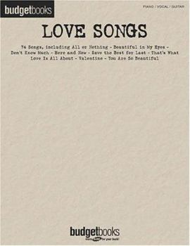 Misc. Love Songs: Budget Books Book