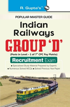Paperback Indian Railways Group 'D' Recruitment Exam Guide Book