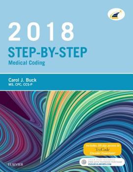 Paperback Step-By-Step Medical Coding, 2018 Edition Book