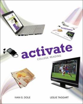 Paperback Activate: College Reading Book