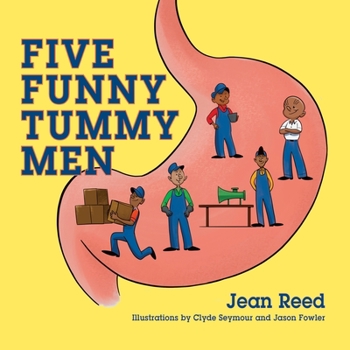 Paperback Five Funny Tummy Men Book