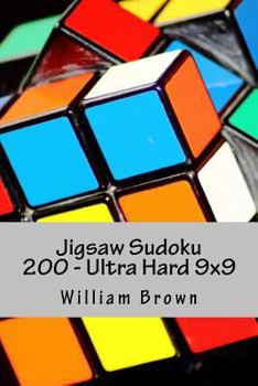 Paperback Jigsaw Sudoku 200 - Ultra Hard 9x9 Book