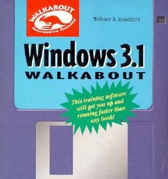 Paperback Windows 3.1 Walkabout with Disk Book
