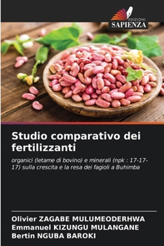 Paperback Studio comparativo dei fertilizzanti [Italian] Book