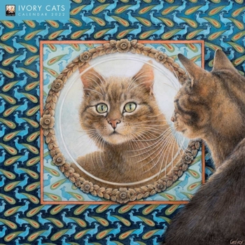 Calendar Ivory Cats by Lesley Anne Ivory Wall Calendar 2022 (Art Calendar) Book