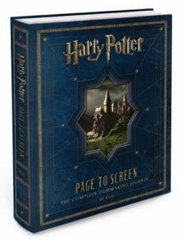 Hardcover Harry Potter Page to Screen: The Complete Filmmaking Journey Book