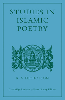 Paperback Studies in Islamic Poetry Book