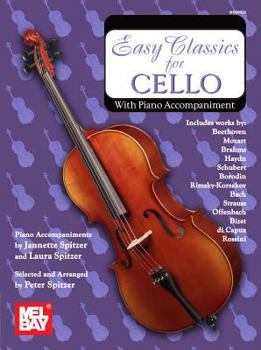 Paperback Easy Classics for Cello Book