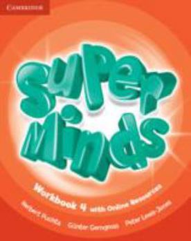 Paperback Super Minds Level 4 Workbook with Online Resources Book