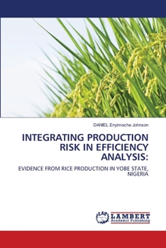 Paperback Integrating Production Risk in Efficiency Analysis Book