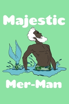 Paperback Majestic Mer Man: Personal Expense Tracker Book