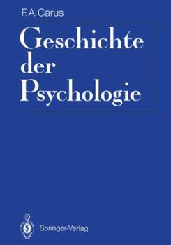 Paperback Geschichte Der Psychologie [German] Book