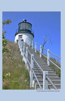 Paperback Coastal Lighthouse 2014 Weekly Calender: 2014 weekly calendar with at photo of a coastal lighthouse Book