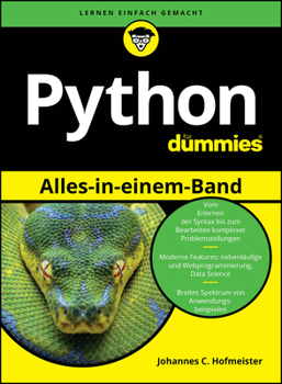 Paperback Python Alles-in-einem-Band für Dummies [German] Book