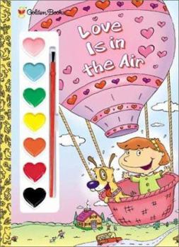 Paperback Love is in the Air [With Paint Box] Book