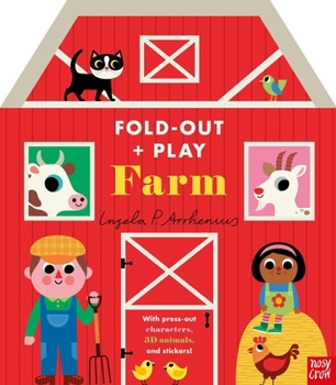 Fold-Out + Play: Farm: Build your own 3D farm with interactive play pieces and stickers
