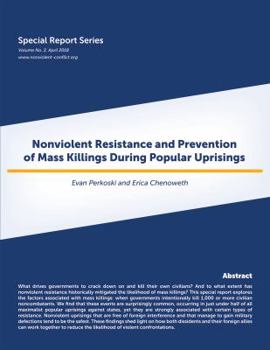 Paperback Nonviolent Resistance and Prevention of Mass Killings During Popular Uprisings Book