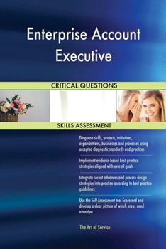 Paperback Enterprise Account Executive Critical Questions Skills Assessment Book