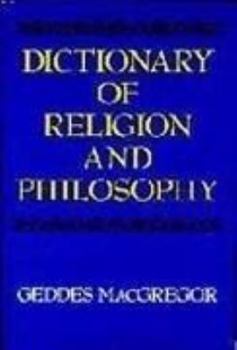 Paperback Dictionary of Religion and Philosophy Book