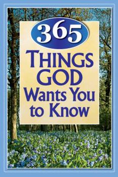 Paperback 365 Things God Wants You to Know Book