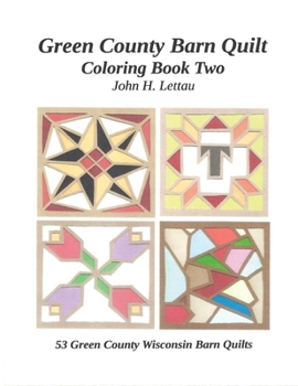 Paperback Green County Barn Quilt Coloring Book Two Book