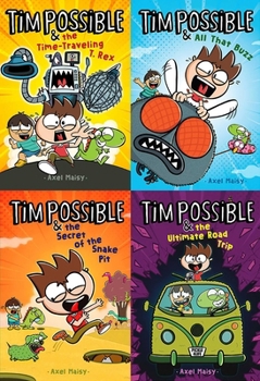 Hardcover Tim Possible Out-Of-This-World Collected Set: Tim Possible & the Time-Traveling T. Rex; Tim Possible & All That Buzz; Tim Possible & the Secret of the Book