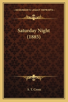 Paperback Saturday Night (1885) Book