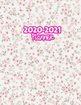 2020-2021 Planner: Two Year Calendar Organizer and Goal Journal | January 2020 - December 2021 Daily, Weekly and Monthly Planner Book with Back Sticker Expression Wall for 2 Years | Design Code 549932