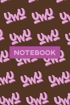 Paperback Notebook: Uwu Cuteness Overload Purple Pink Typography Meme Book