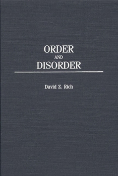 Hardcover Order and Disorder Book