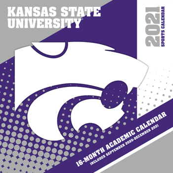 Kansas State Wildcats 2021 12x12 Team Wall Calendar