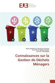 Paperback Connaissances Sur La Gestion de Déchets Ménagers [French] Book