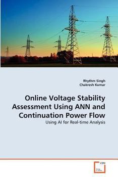 Paperback Online Voltage Stability Assessment Using ANN and Continuation Power Flow Book