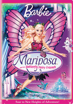 DVD Barbie: Mariposa and Her Butterfly Fairy Friends Book