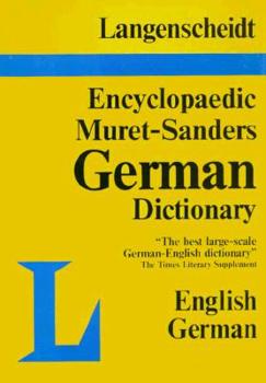 Hardcover Langenscheidt Encyclopaedic Muret-Sanders German Dictionary Book