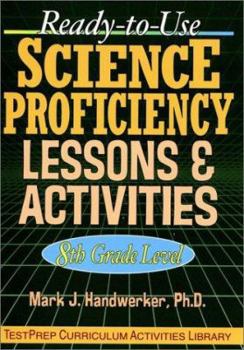 Paperback Ready-To-Use Science Proficiency Lessons & Activities: 8th Grade Level Book