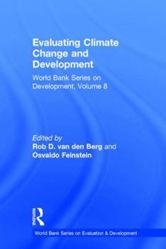 Hardcover Evaluating Climate Change and Development Book