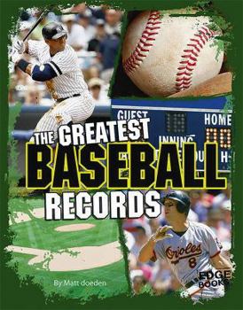 Library Binding The Greatest Baseball Records Book