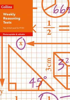 Paperback Weekly Reasoning Tests for Year 6 / 2nd Level for P7/S1 Book
