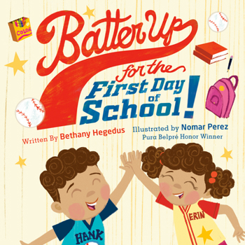 Hardcover Batter Up for the First Day of School! Book