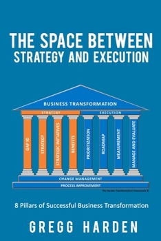 Paperback The Space Between Strategy and Execution: 8 Pillars of Successful Business Transformation Book